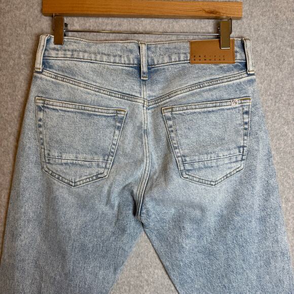 PACSUN Jeans Men’s 28 30 Athletic Slim Distressed Fade Grunge Casual Denim Punk - Picture 4 of 16